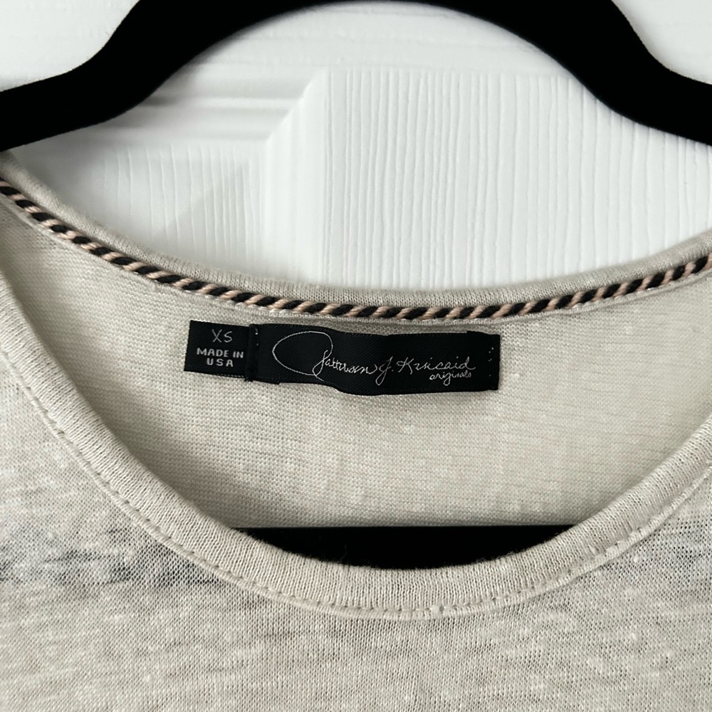Patterson J. Kincaid Cream Tank Top - Picture 2 of 3
